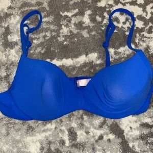 Royal blue bikini top